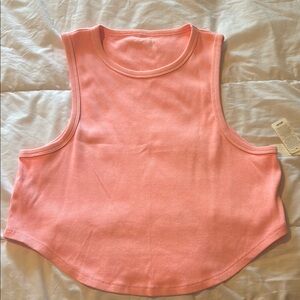 Pink Sleeveless Women's Top
